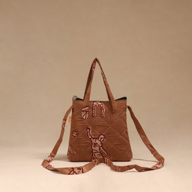 Handcrafted quilted sling bag 33