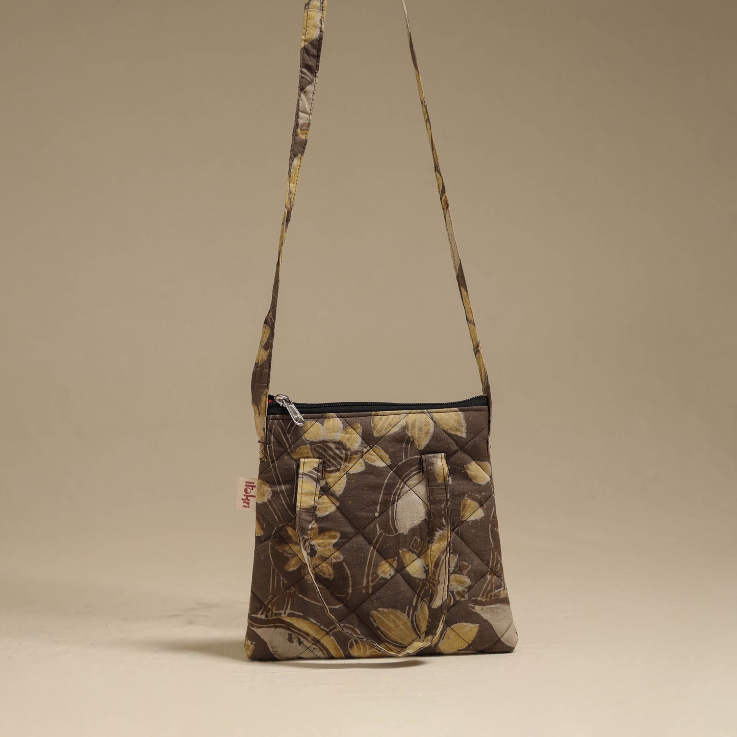 Handcrafted quilted sling bag 35