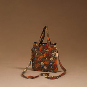 Handcrafted quilted sling bag 37