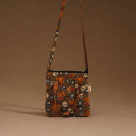Handcrafted quilted sling bag 37