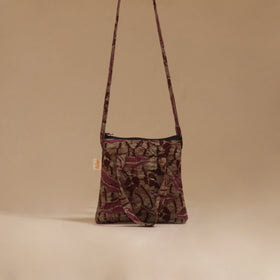 Handcrafted quilted sling bag 41