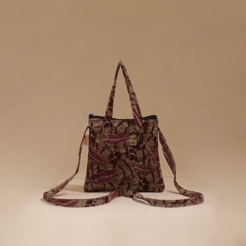 Handcrafted quilted sling bag 41