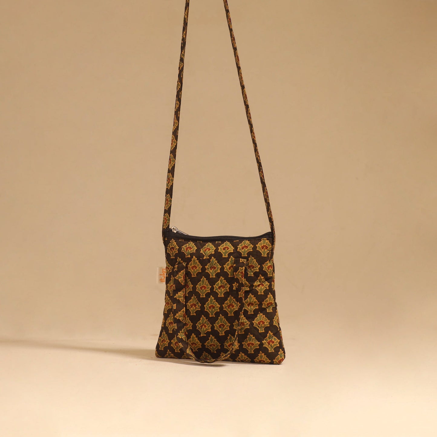 Handcrafted quilted sling bag 88
