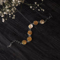 Brown - handcrafted seashell bracelet (adjustable) 31