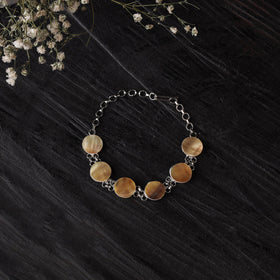 Brown - handcrafted seashell bracelet (adjustable) 31