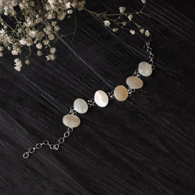 Brown - handcrafted seashell bracelet (adjustable) 33