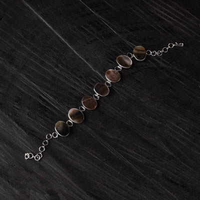 Brown - handcrafted seashell bracelet (adjustable) 34