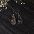 Handcrafted seashell earrings 42