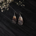 Handcrafted seashell earrings 43