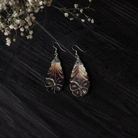 Handcrafted seashell earrings 43