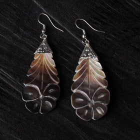 Handcrafted seashell earrings 43