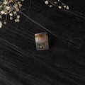 Brown - handcrafted seashell ring (adjustable) 11