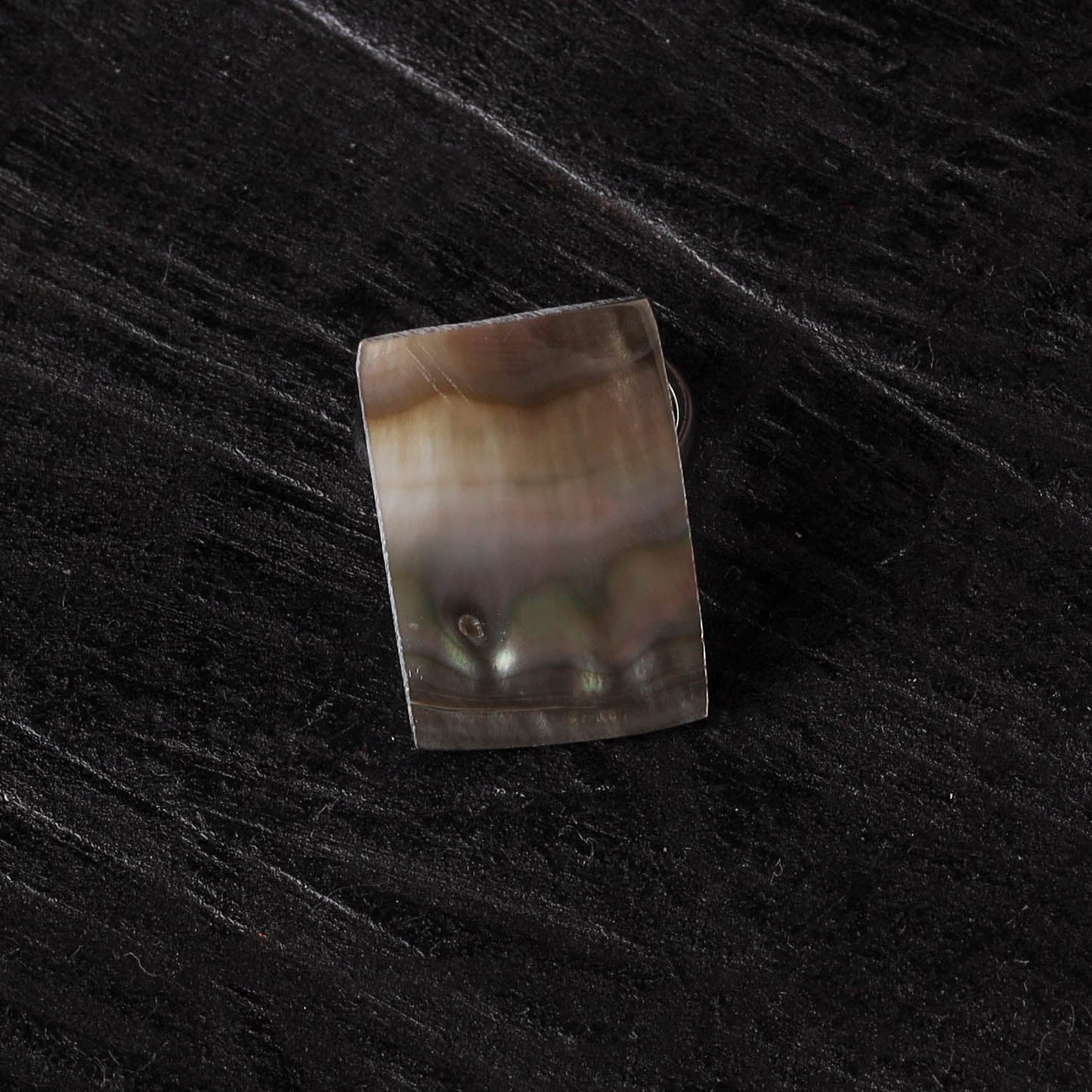 Brown - handcrafted seashell ring (adjustable) 11
