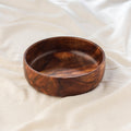  Brown Handcrafted Sheesham Wooden Bowl