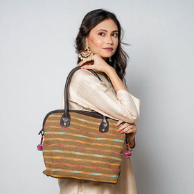  Handcrafted Printed Cotton Shoulder Bag 