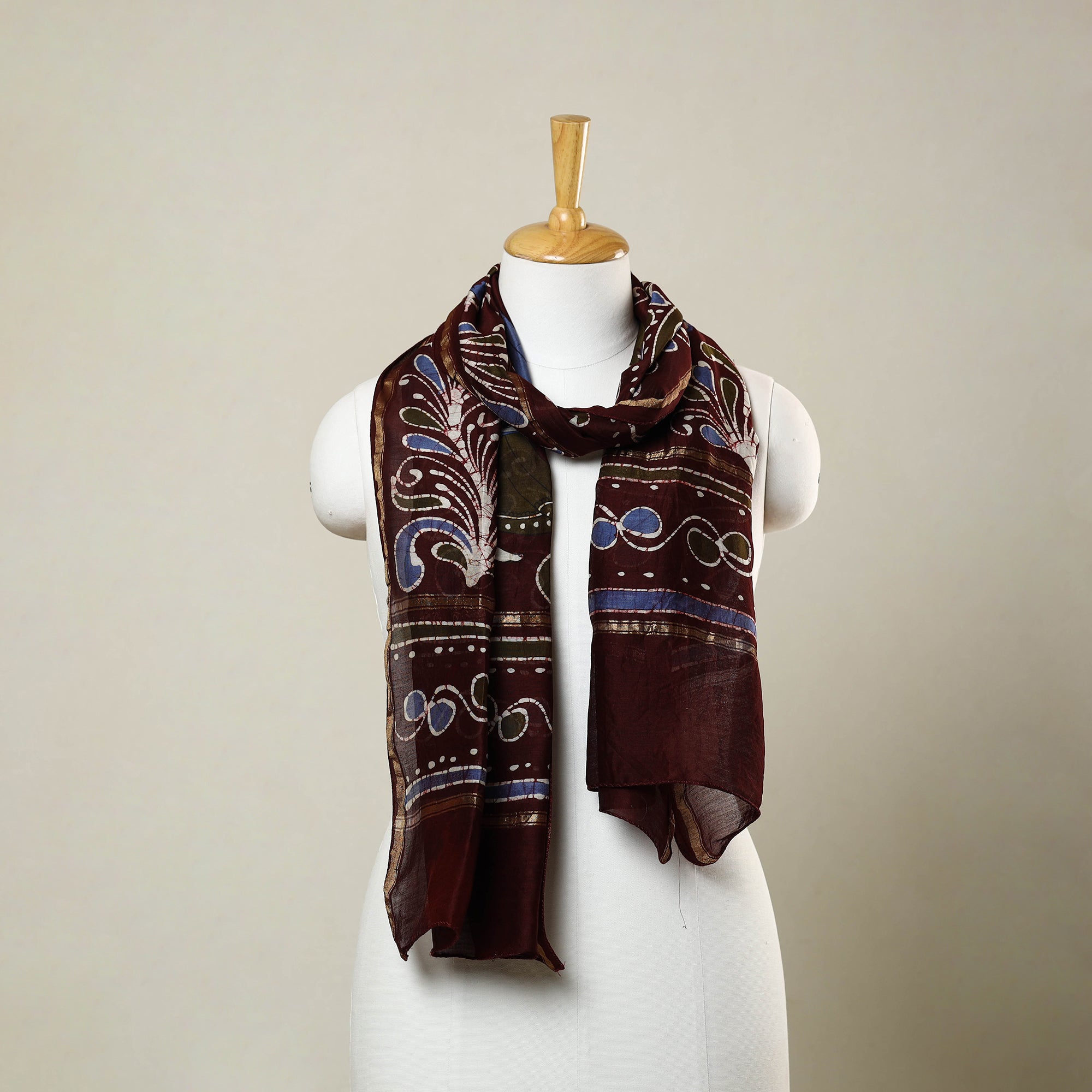 Shop Batik Printed Stoles - Traditional Craft | iTokri