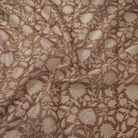 Handloom chanderi silk hand sanganeri fabric 08