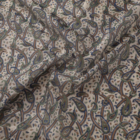 Handloom chanderi silk hand sanganeri fabric 12