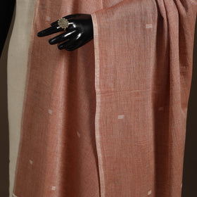 Brown Handloom Cotton Burdwan Jamdani Dupatta