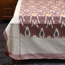 Handloom cotton double pochampally ikat bed sheet set (108