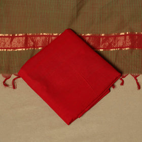 Handloom cotton mangalagiri 3pc unstitched dress material