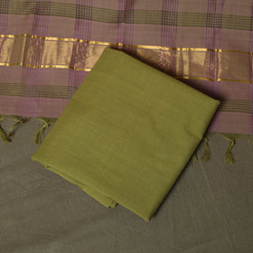 Handloom cotton mangalagiri 3pc unstitched dress material