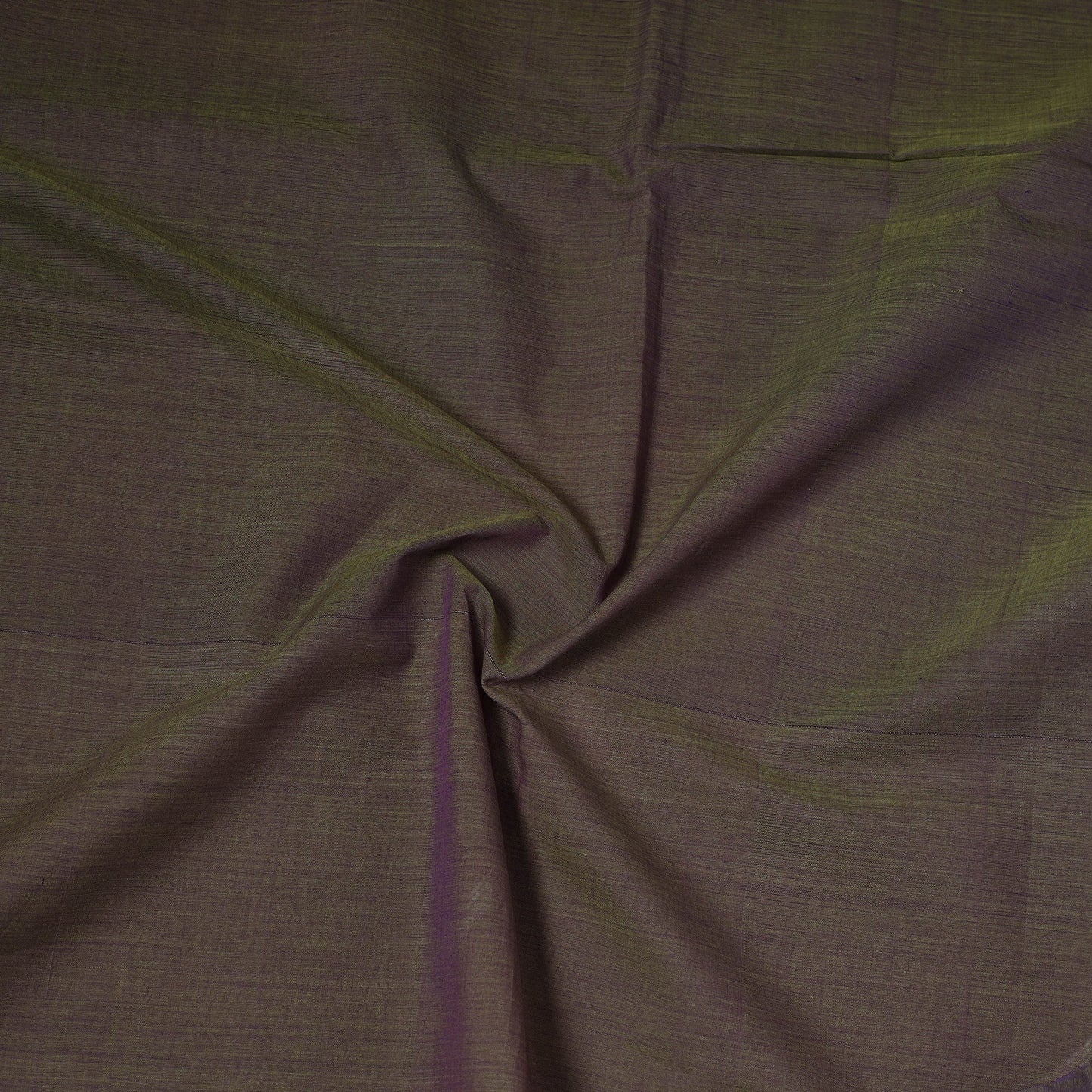 Brown - handloom cotton mangalagiri fabric with zari border