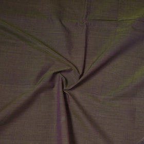 Brown - handloom cotton mangalagiri fabric with zari border