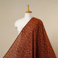 Brown - handloom cotton sambalpuri ikat fabric 33