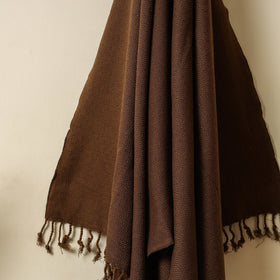  Handloom Cotton Towel with Tassels from Bijnor by Nizam 
