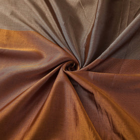 Handloom full tissue silver zari stripes chanderi silk