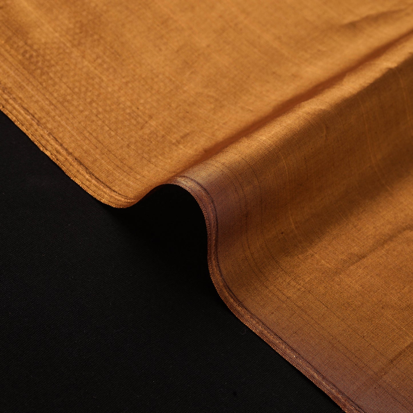 Handloom full tissue silver zari stripes chanderi silk