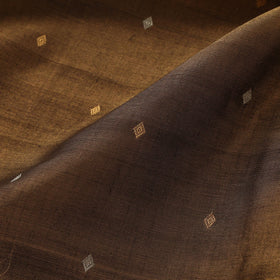 Handloom heavy tissue gold zari buti pure chanderi silk