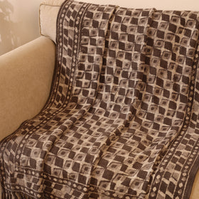 Brown Handloom Sofa Throws Blanket