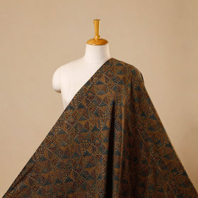 Handloom kala cotton natural dyed fabric 04 - handcrafted