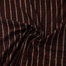 Handloom kala cotton natural dyed fabric 09 - handcrafted