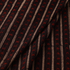 Handloom kala cotton natural dyed fabric 09 - handcrafted