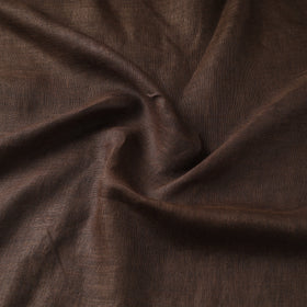 Brown - handloom linen bhagalpuri fabric 01 - handcrafted