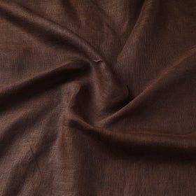 Brown - handloom linen bhagalpuri fabric 07 - handcrafted