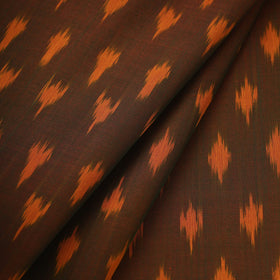 Handloom Mercerized Cotton Pochampally Ikat Fabric