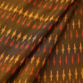 Handloom Mercerized Cotton Pochampally Ikat Fabric