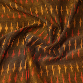 Handloom Mercerized Cotton Pochampally Ikat Fabric