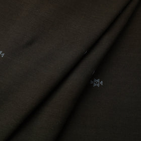 Brown Handloom Organic Kala Cotton Fabric