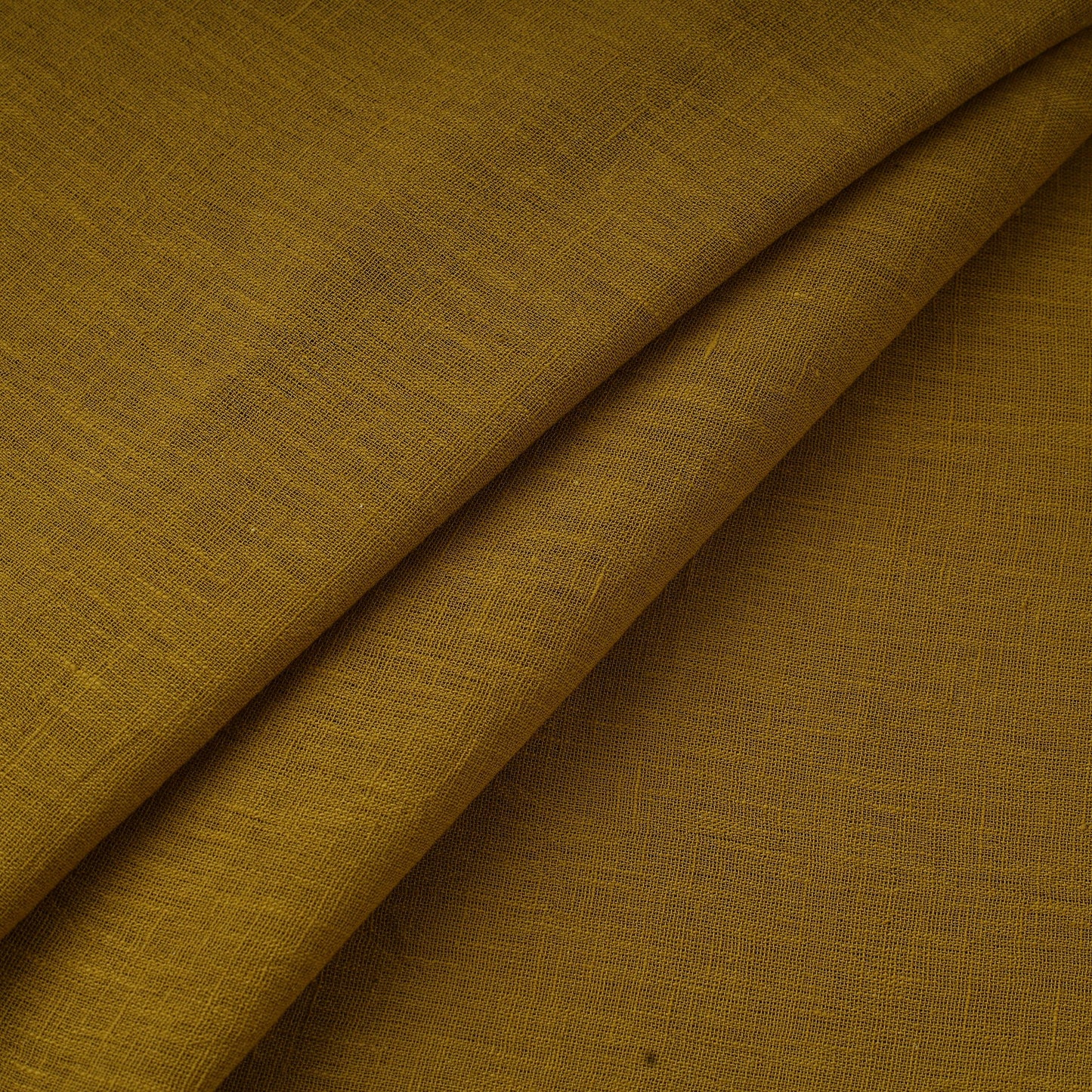 Brown - handloom organic kala cotton fabric 07 - handcrafted