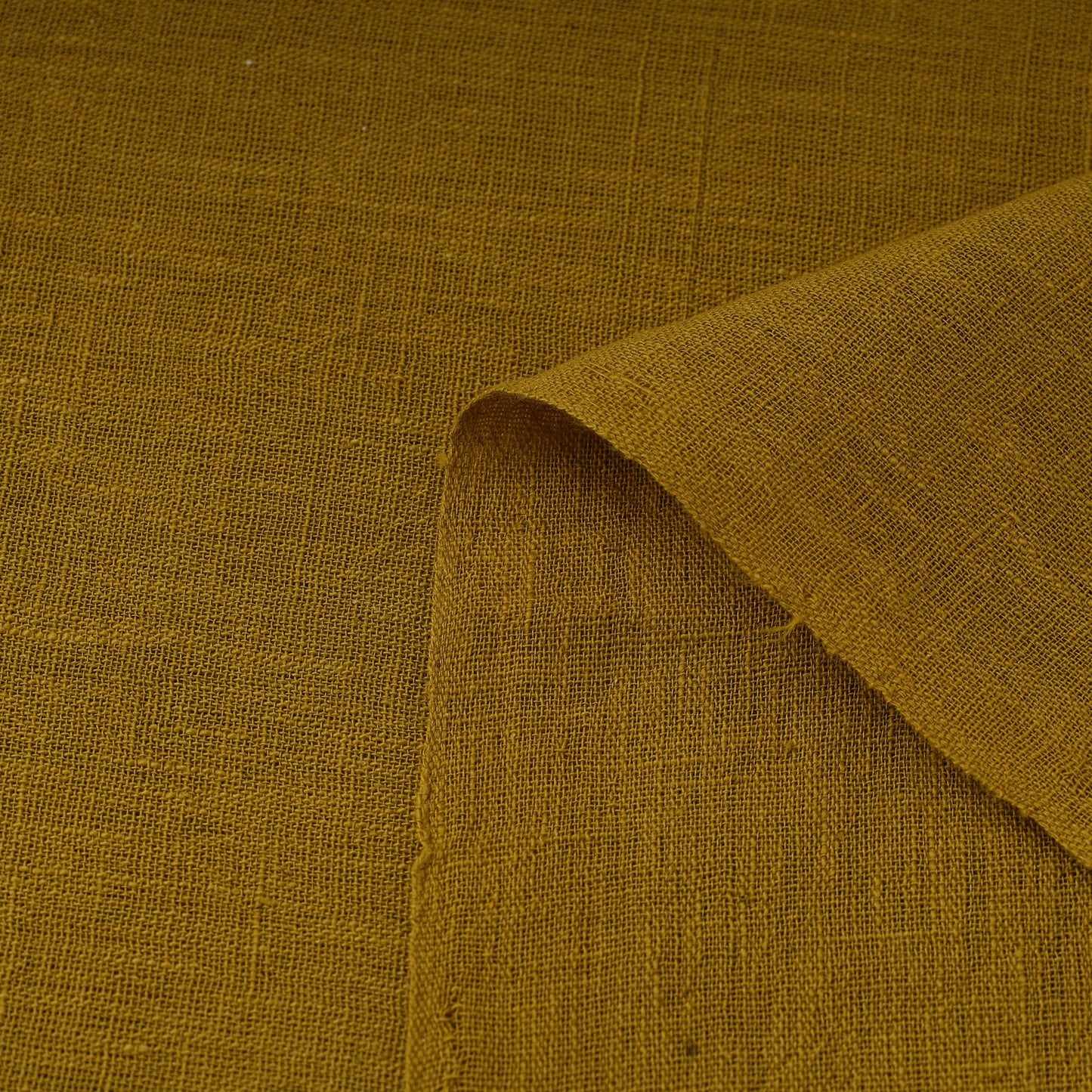 Brown - handloom organic kala cotton fabric 07 - handcrafted