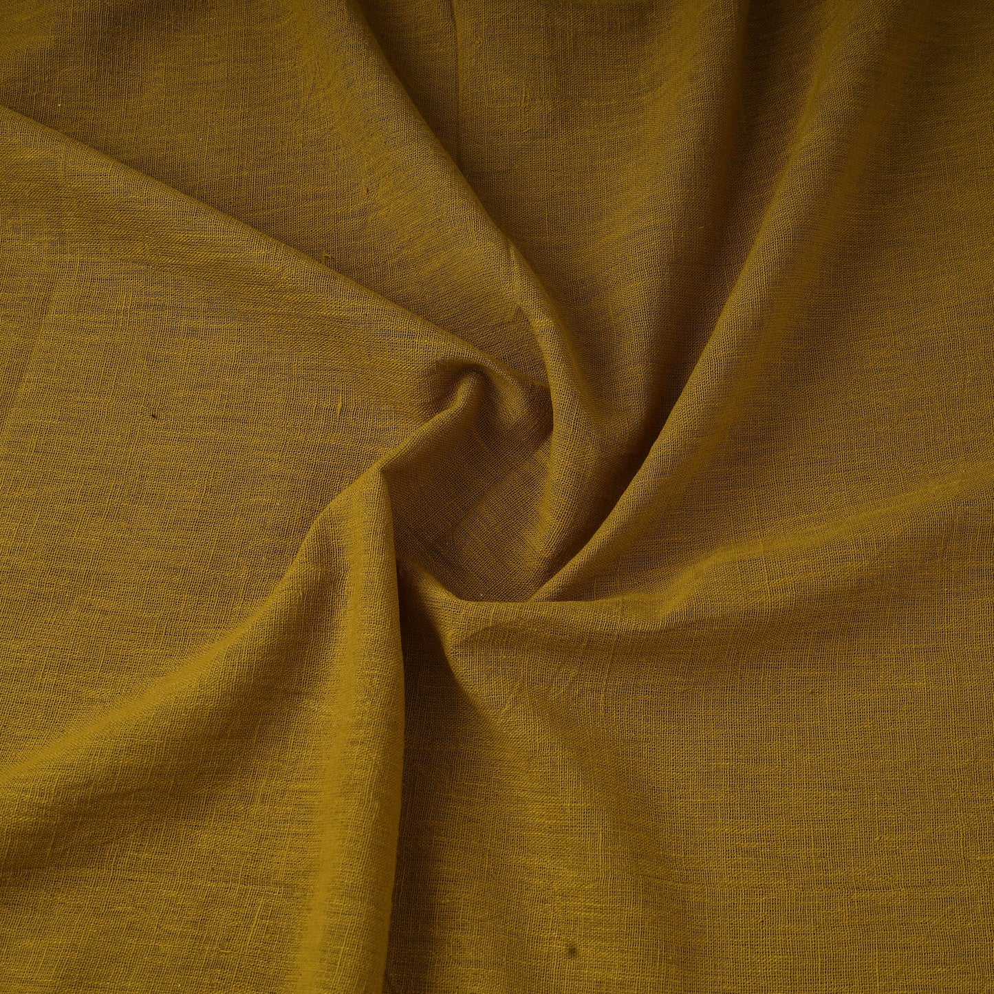 Brown - handloom organic kala cotton fabric 07 - handcrafted