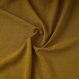 Brown - handloom organic kala cotton fabric 07 - handcrafted
