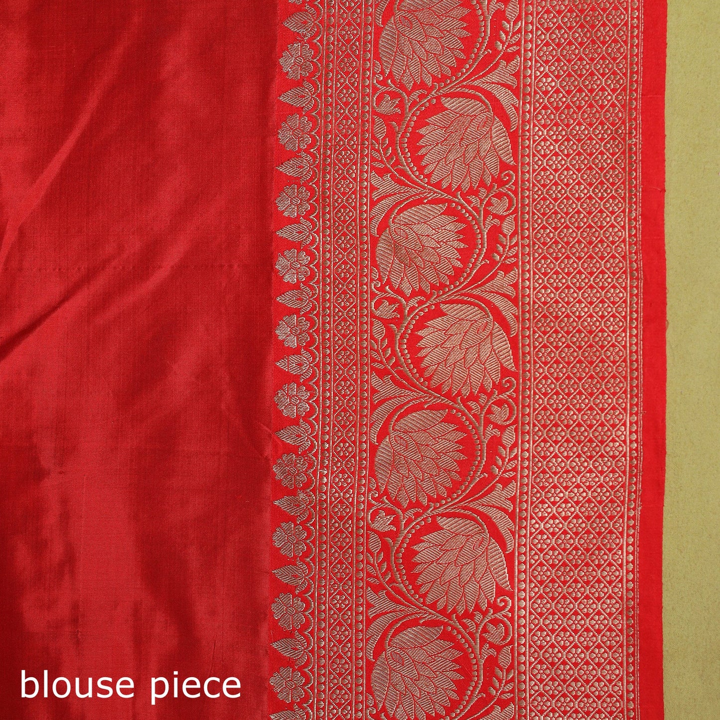 Brown - handloom pure katan silk kaduwa zari buti banarasi