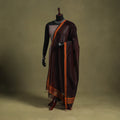 Brown - handloom silk cotton maheshwari dupatta 21