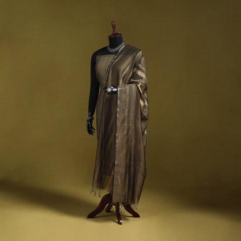 Handloom silk cotton zari work maheshwari dupatta 25